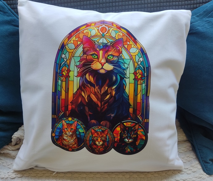 Vitral gatos - Image 3